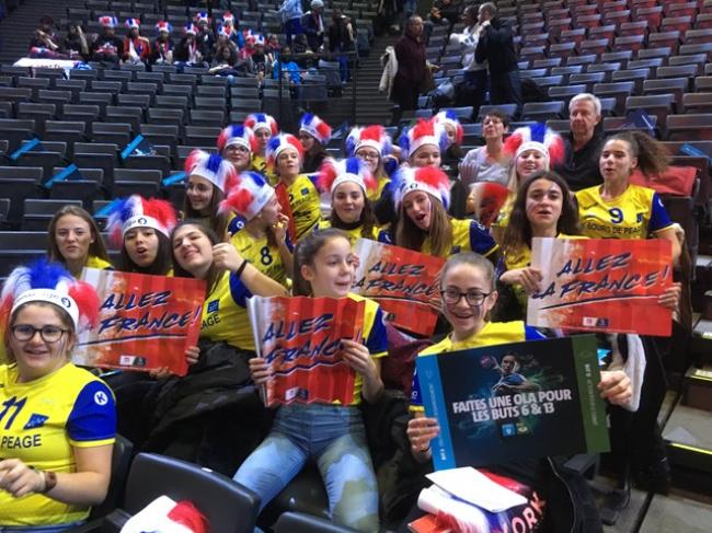 Visuel : Les handballeuses aux Championnats d'Europe à Paris