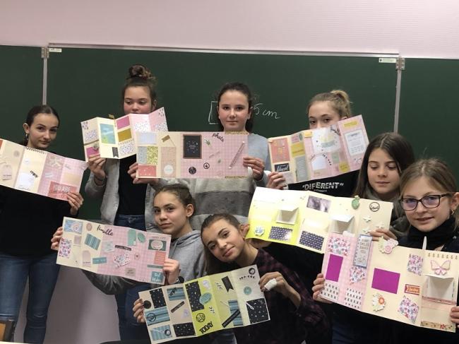 Visuel : Un atelier scrapbooking au collge