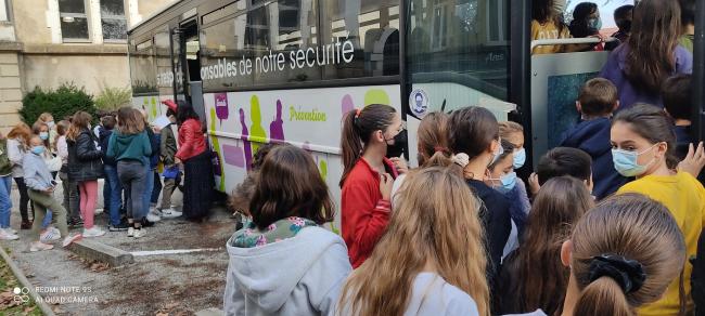 Visuel : Sensibilisation, prvention, scurit dans les transports scolaires