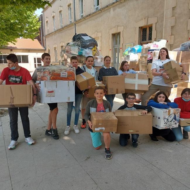 Visuel : Collecte pour lUkraine