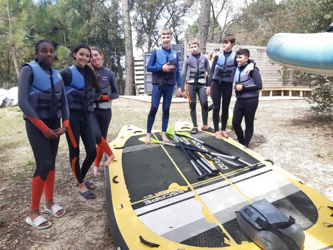 Visuel : Voyage Soustons, activit paddle