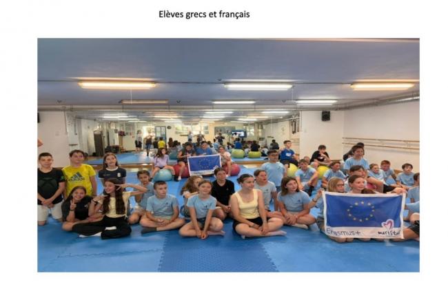 Visuel : ERASMUS+ voyage en Grèce pour les CM2