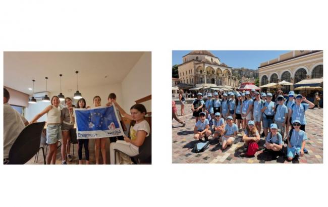 Visuel : ERASMUS+ voyage en Grèce pour les CM2